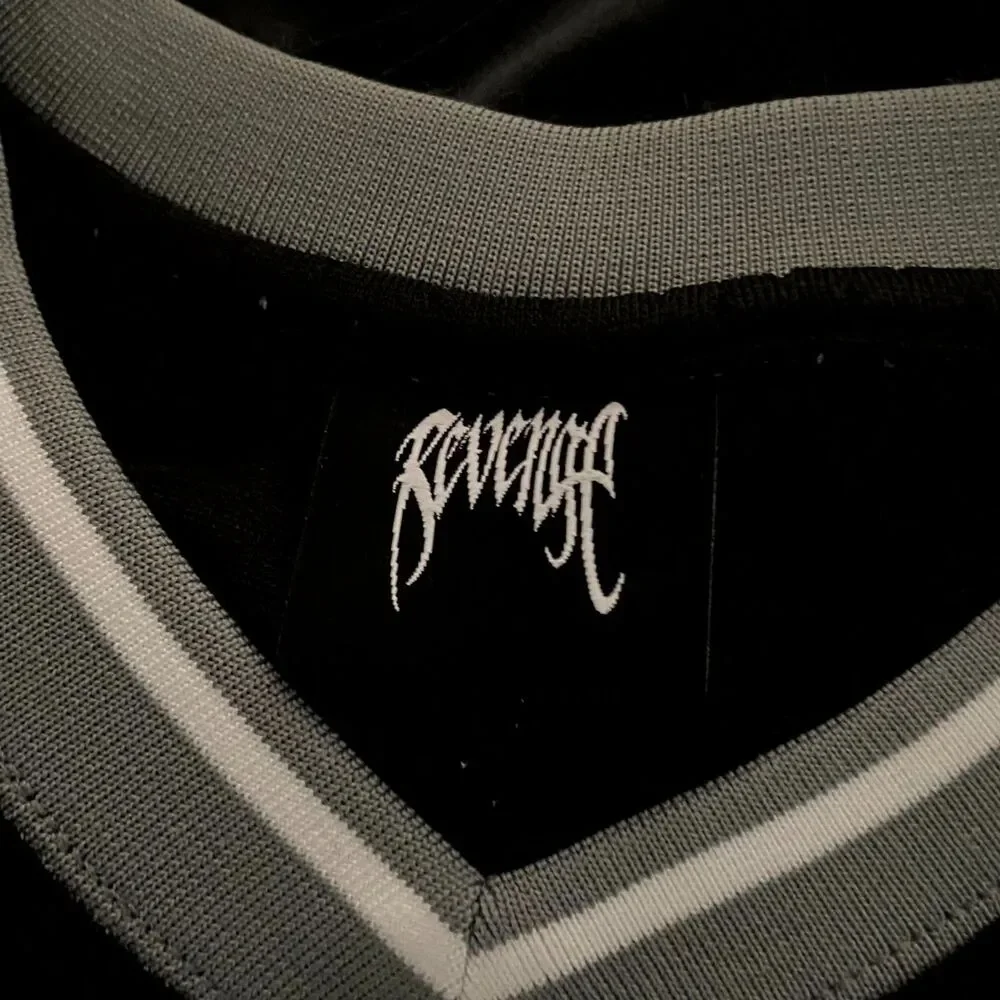 Revenge Houston Rockets Basketball Jersey Men M Black Activewear Performance #21 - Picture 5 of 8